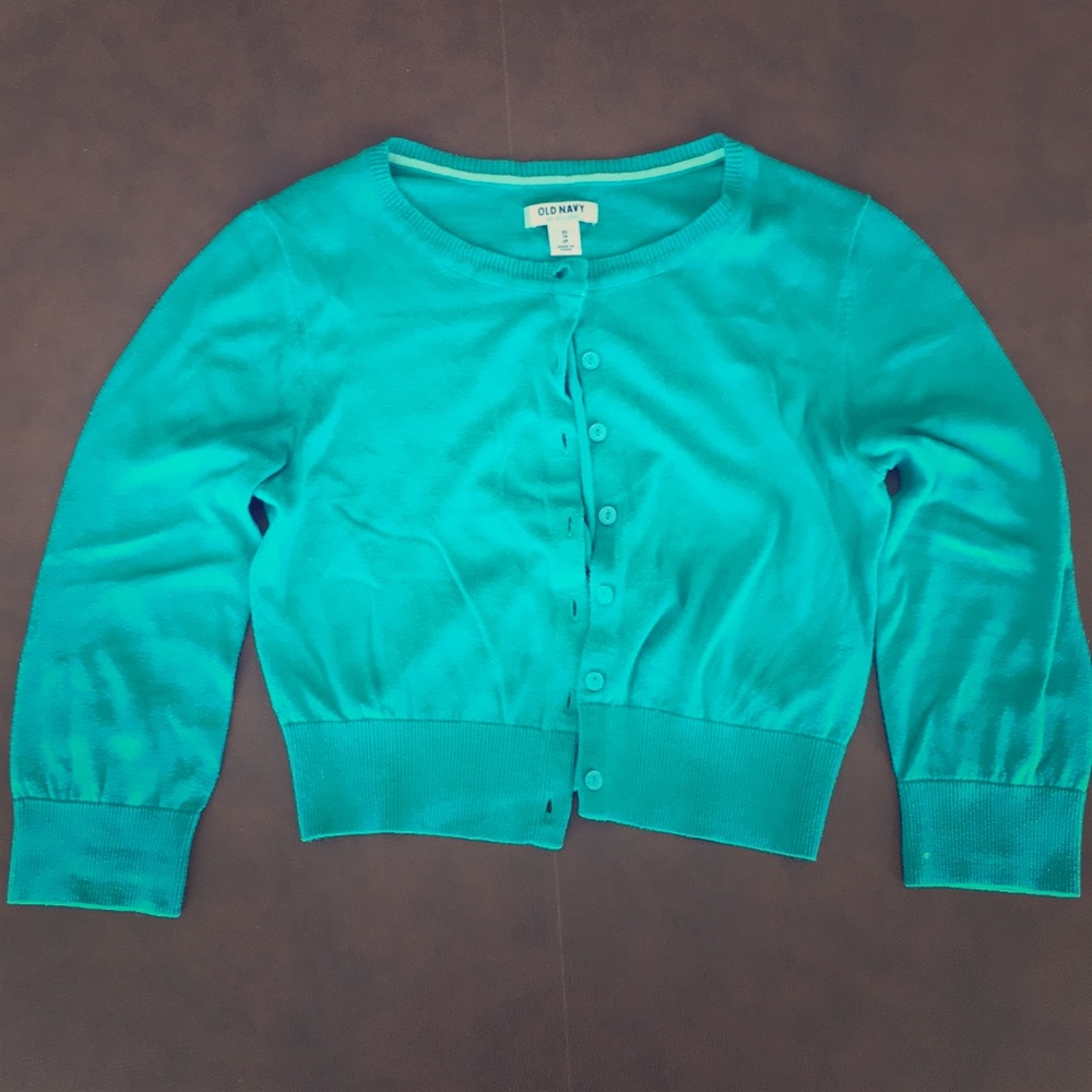 Teal Old Navy Cardigan